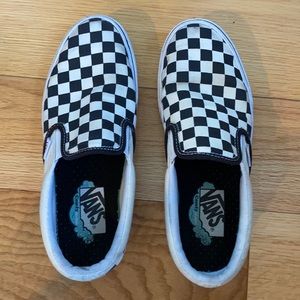 Checkered Vans